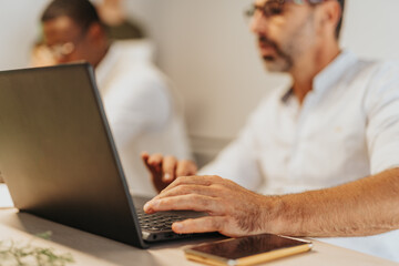 Collaborative Business Meeting in Modern Office - Productivity and Growth Strategies