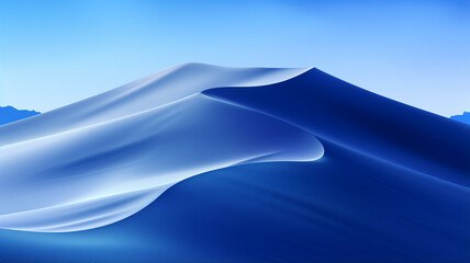 Aesthetic Blue Windows 11 Inspired Wallpaper