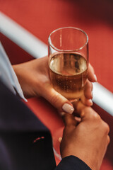Celebrating a Successful Year: Company Achievement Party with Business Team and Staff Recognition