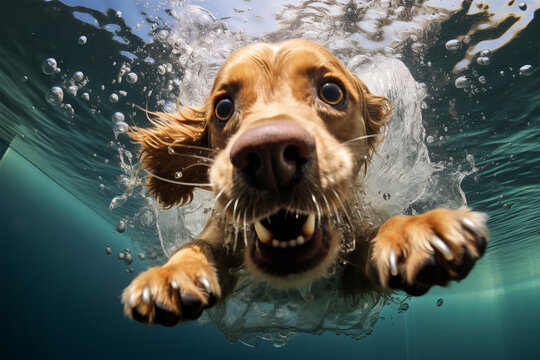 Diving Dogs