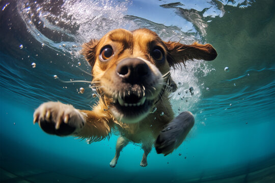 Diving Dogs