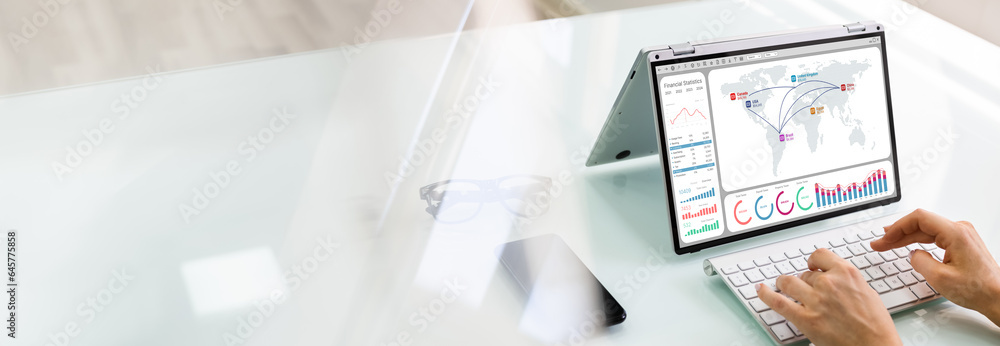Aufkleber digital data technology