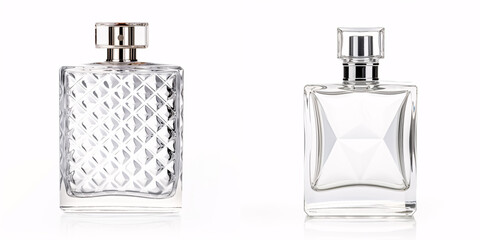 This fragrance for men is showcased in a beautiful, crystal-clear glass bottle set