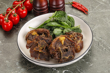 Grilled Lamb neck with spices