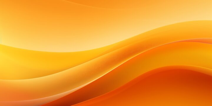 ellow and Orange Wave Logo Design on Vibrant Yellow Background for Striking Branding
