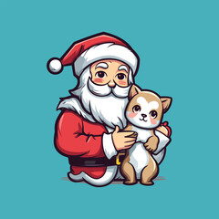 Vector Cartoon Snowman 