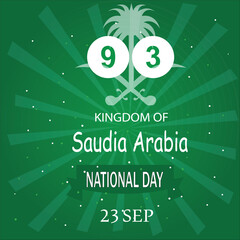 poster saudi national day template