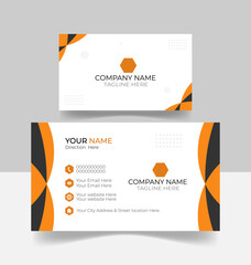 Visiting card and  template . professional business card design . template. Simple card design .business card design and template. 