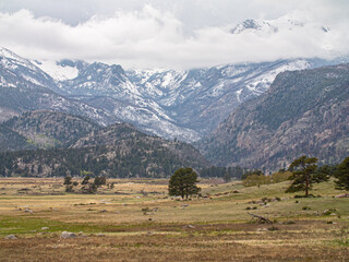 mountain range, Rocky Mountain National Park