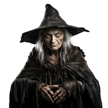 Witch on Transparent Background PNG