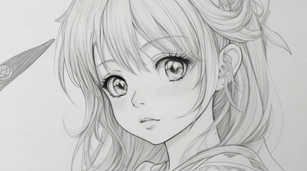 Fototapeta premium portrait of a girl