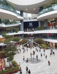 Fototapeta premium shopping mall