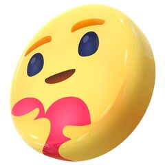 Fototapeta premium 3d smiley face