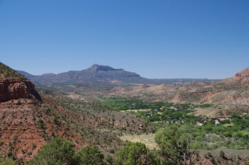 Fototapeta premium Zion National Park Watchman Trail Overlook