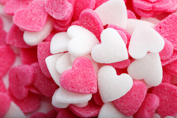 Cookie decoration in pink