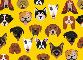 Set of dogs