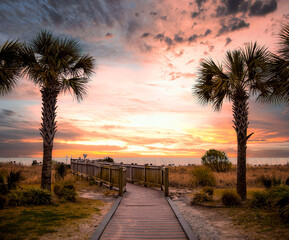 Entrance To the Beach 