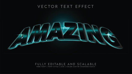 3D Text Effect _Fully Editable and Scalable Vector (Amazing)