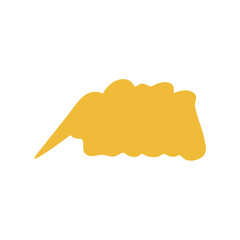 Speech bubbles, doodle frames for text, hand drawn. Colorful design elements. Vector illustration