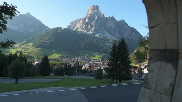 Corvara In Badia, in the dolomites, Italy
