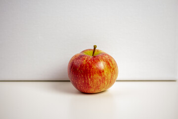 An apple is a gift of nature, so natural and juicy from the home garden, grown with love, filled with solar energy.