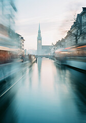 City of Zurich with the Limmat created by Generative AI