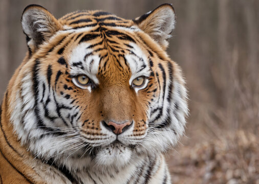 photograph of a Siberian tiger in the wild