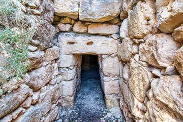 Achladia Minoan Tholos Tomb, Crete, Greece