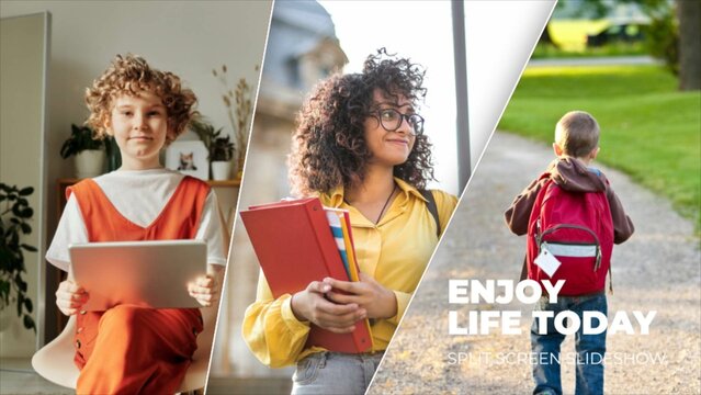 Split Screen Slideshow