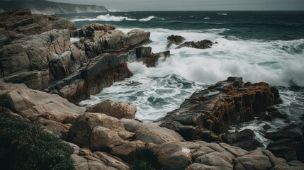Fototapeta premium A photograph of a natural landscape