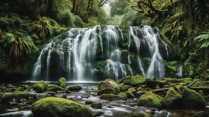 Obraz premium A photograph of natural landscape