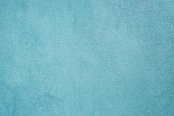 Pastel blue and white concrete stone texture for background in summer wallpaper. Cement and sand wall of tone vintage. Concrete abstract wall of light cyan color, cement texture mint green for design.
