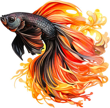 recommend clip art: Betta Fish