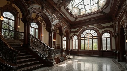 A photograph of building architecture 