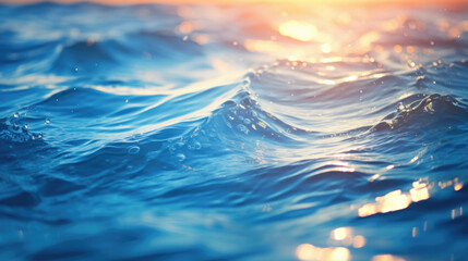 Ocean waves bokeh Immerse yourself in the calming and hypnotic effect of bokeh on ocean waves. This scene captures the playfulness and serenity of water as it creates stunning patterns.