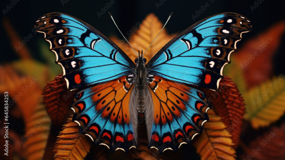 Poster witness the delicate patterns and structures of macro erfly wings in this mesmerizing scene. explore