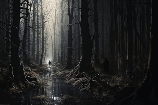 Solitude in the forest