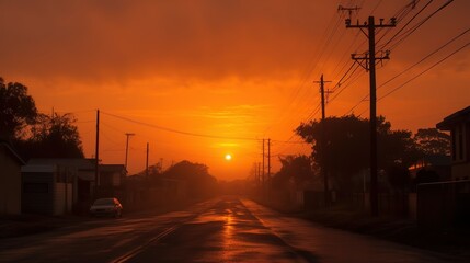 Fascinating natural sky