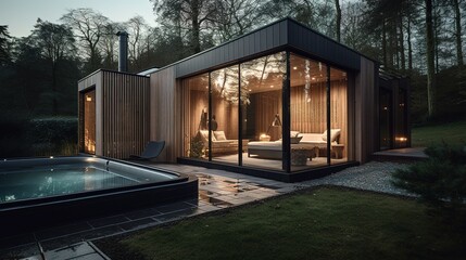 Fototapeta premium Building house design