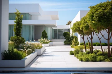 Tuinposter Moderne Architektur © Seegraphie