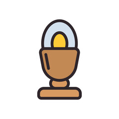 Obraz premium egg food icon element