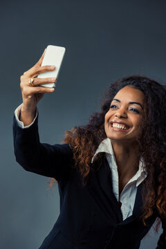 Black Woman Excels, Using Phone, Innate Strengths