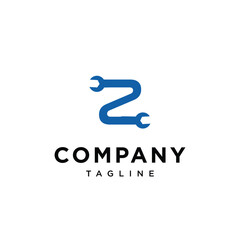 Letter Z Tools and equipment logo icon vector template.eps