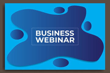 Business webinar template. Great for backgrounds, internet marketing, flyers, banners, internet advertising etc. Editable