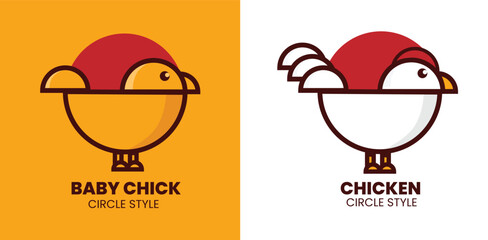 bird, cartoon, animal, vector, illustration, chicken, cute, funny