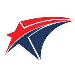 flag, symbol, sky, sign, red, ribbon, vector, business