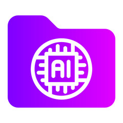 folder gradient icon