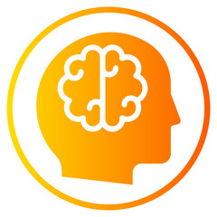 head gradient icon