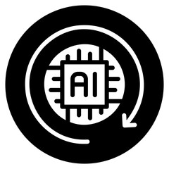 refresh glyph icon