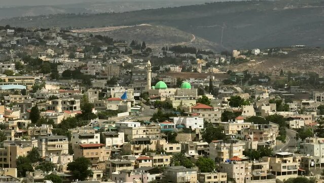 Bir Al Masker Arab Bedouin village local council in the Northern District of Israel